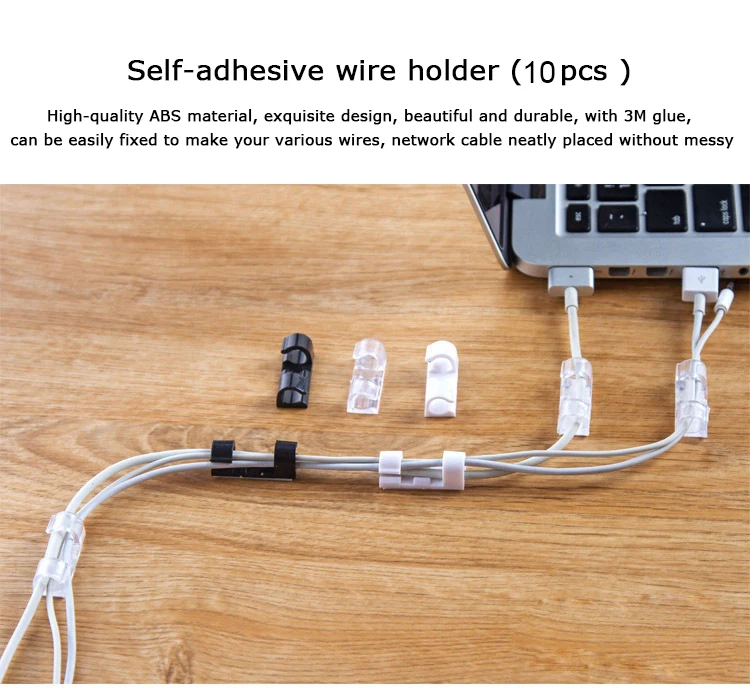 10 шт. зажимы для кабелей |