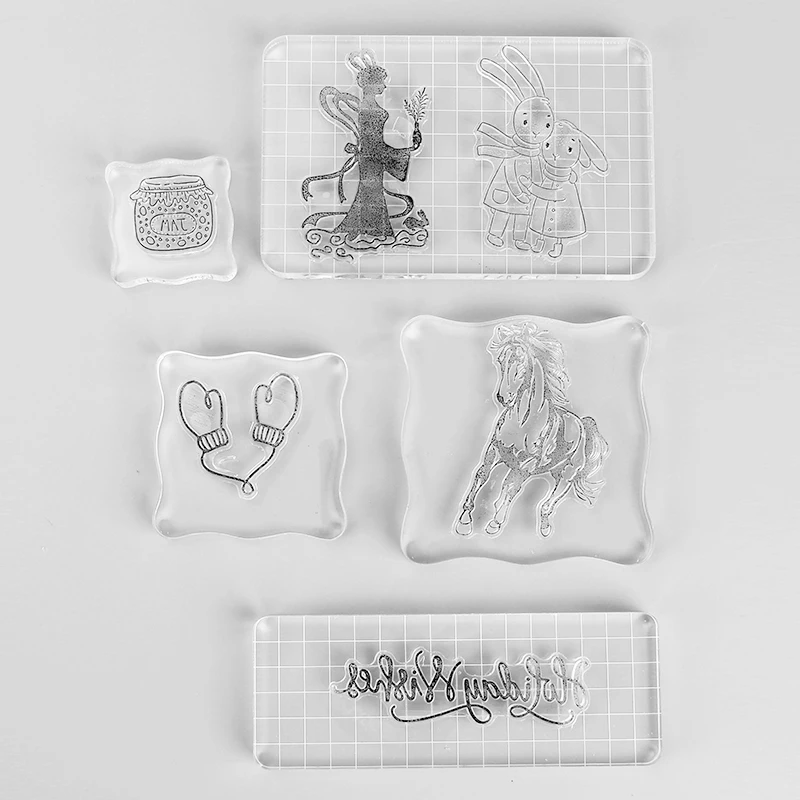 Акриловые штампы для планировщик/журнал прозрачный силиконовый|stamps for planner|stamp