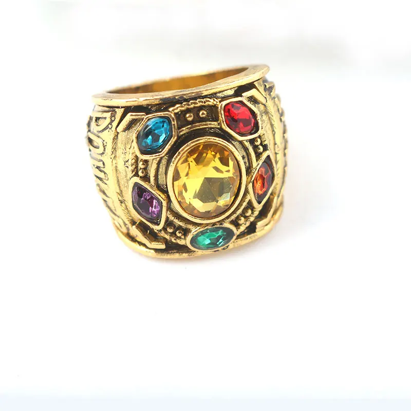 Ring 20 шт./партия, брелок с изображением Мстителей Thanos Infinite power Gauntlet, Железный человек, ювелирные подвески в виде перчаток, цепочка для ключей для женщин и мужчин, ювелирные изделия для косплея - Цвет: Ring