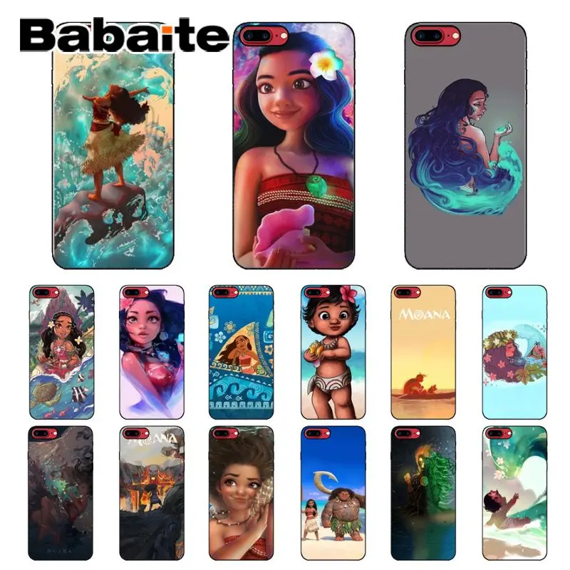 Babaite анимация Моана мультфильм DIY Роскошный Высокий протектор на конце чехол для