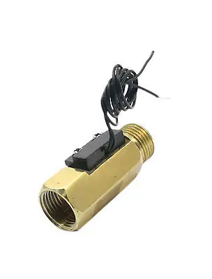 

DC250V 70W 0.5A G1/2 Outlet Inlet Ports Water Flow Sensor Switch Flowmeter