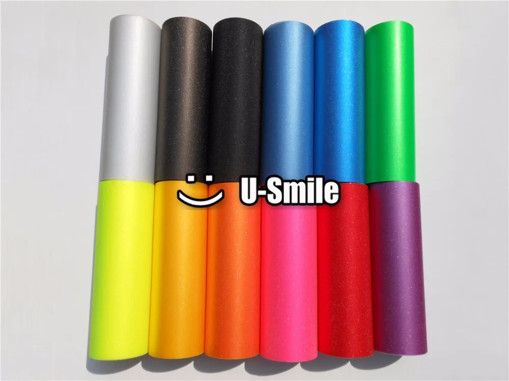 

12 Rolls/Lot Glitter Car Headlight Film Vinyl Glitter Headlight Tint Taillight Tint