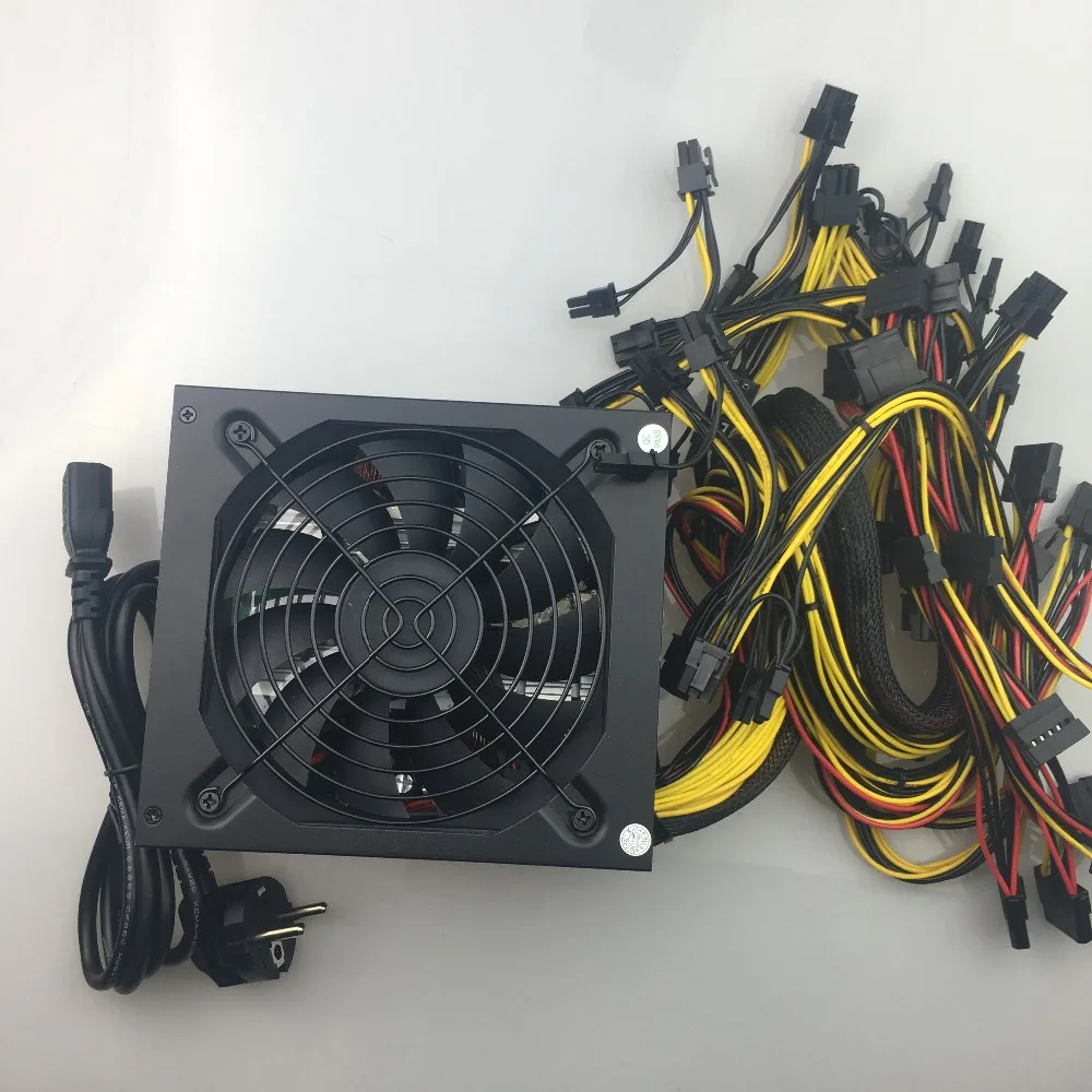 1800 Вт источник питания pc ATX Miner Power PSU Mining Machine 6 шт. графическая карта GPU Antminer PSU|Блоки