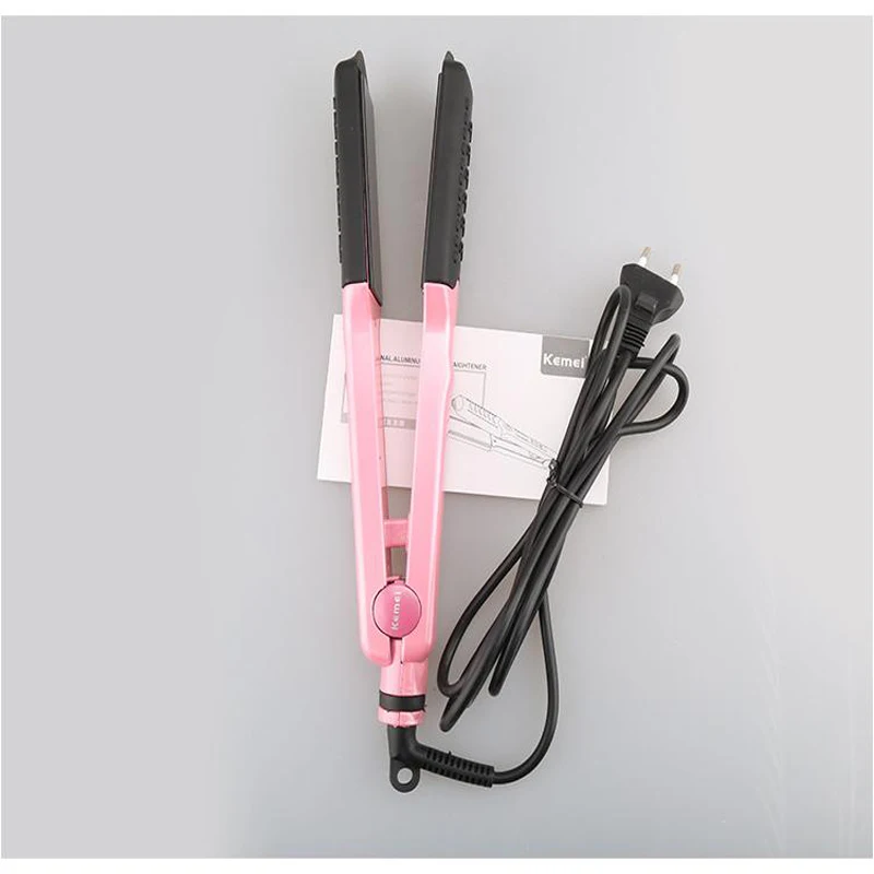 Щипцы для выпрямления волос KeMei 2 в 1 выпрямитель волос|styling tools|straightening ironkemei in |