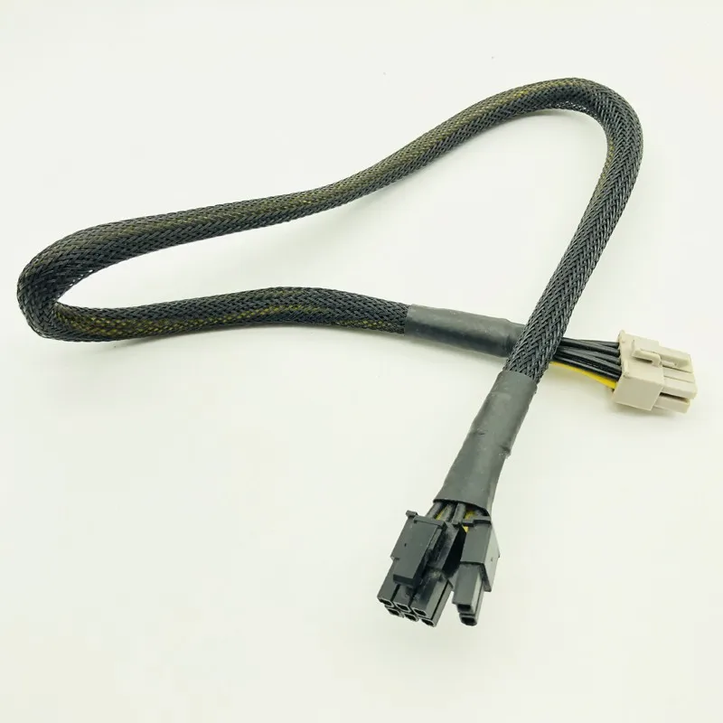 Высококачественные модульные кабели питания с черным рукавом 8Pin PCI E до 8(6 + 2)Pin