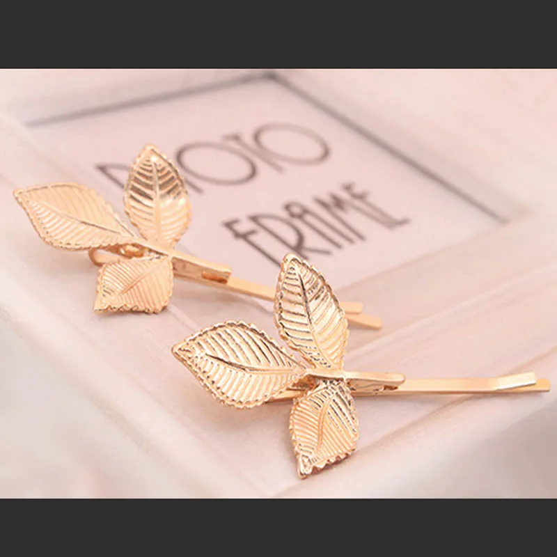 1 шт. модный металлический лист заколки бабочки для волос Хрустальная жемчужная