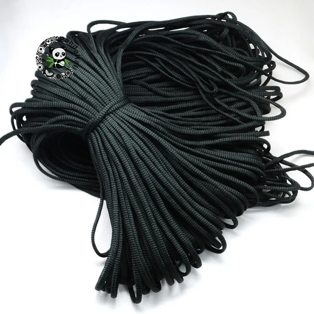 1 Bundle 4mm Rock Climbing Ropes Polyester &amp Polypropylene Paracords DarkSlateGrayabout 100m/bundle 420~500g/bundle | Украшения и
