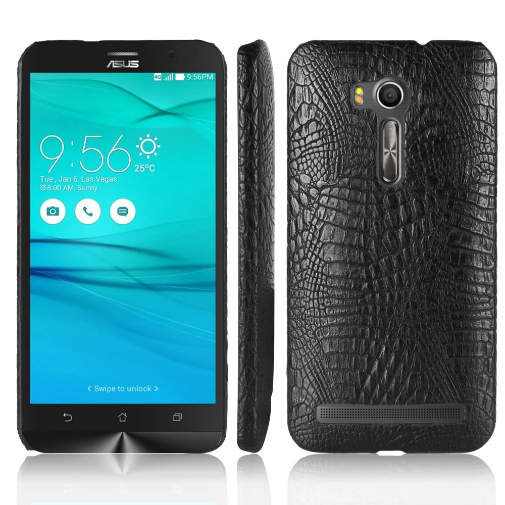 Роскошный чехол Zenfone GO из крокодиловой кожи PU для ASUS ZenFone ZB452KG ZB450KL ZB500KL ZB500KG ZB551KL