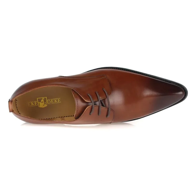 Роскошная итальянская натуральная коровья кожа Мужская классическая деловая