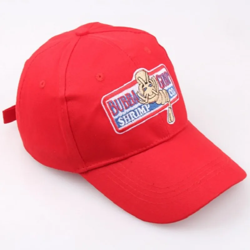 Вышивка BUBBA GUMP креветки CO. Бейсболка для мужчин и женщин регулируемая хлопковая