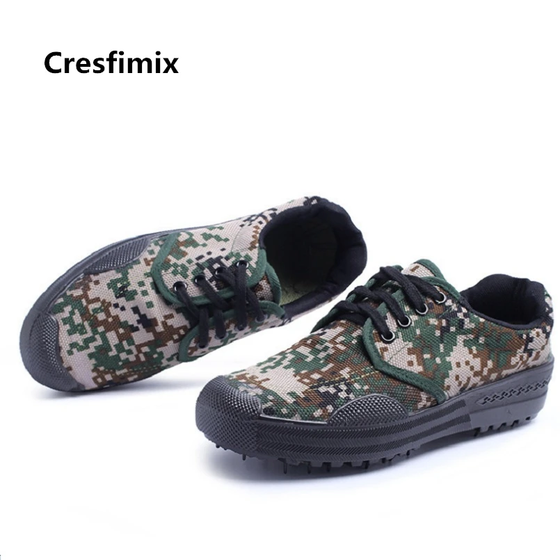 Cresfimix Мужская модная удобная парусиновая обувь на шнуровке мужская прочная