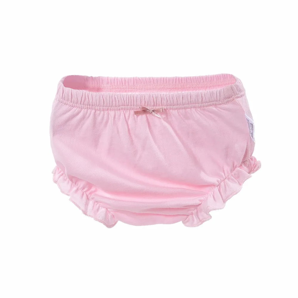 Детские хлопковые Шорты для женщин Трусики цветок Обувь девочек Нижнее Бельё