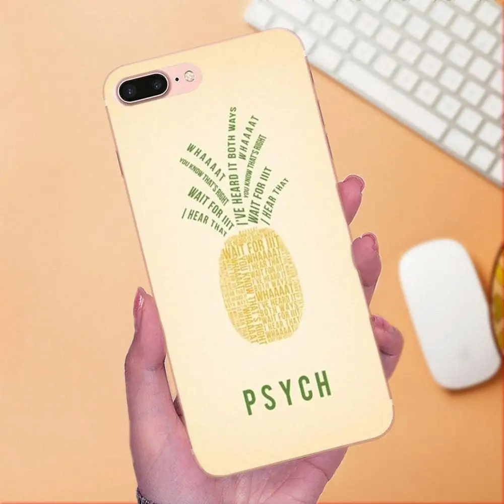 Удивительный Psych ананас для LG Nexus 5 5X G2 G3 mini spirit G4 G5 G6 K4 K7 K8 K10 2017 V10 V20 V30 стилус ТПУ