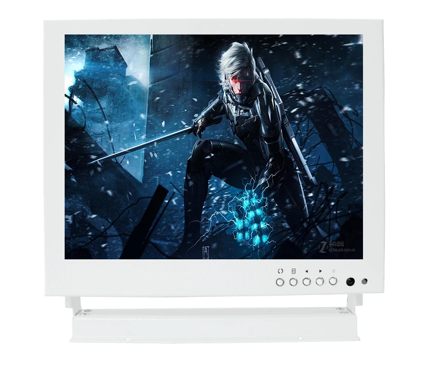 8 дюймовый монитор промышленной безопасности BNC AV VGA hd металл|monitor display|computer lcd