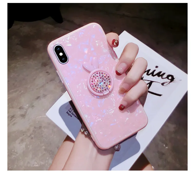 Роскошные блестящие чехлы для телефонов с бриллиантами iPhone X XS Max XR 8 7 6s Plus 11 Pro