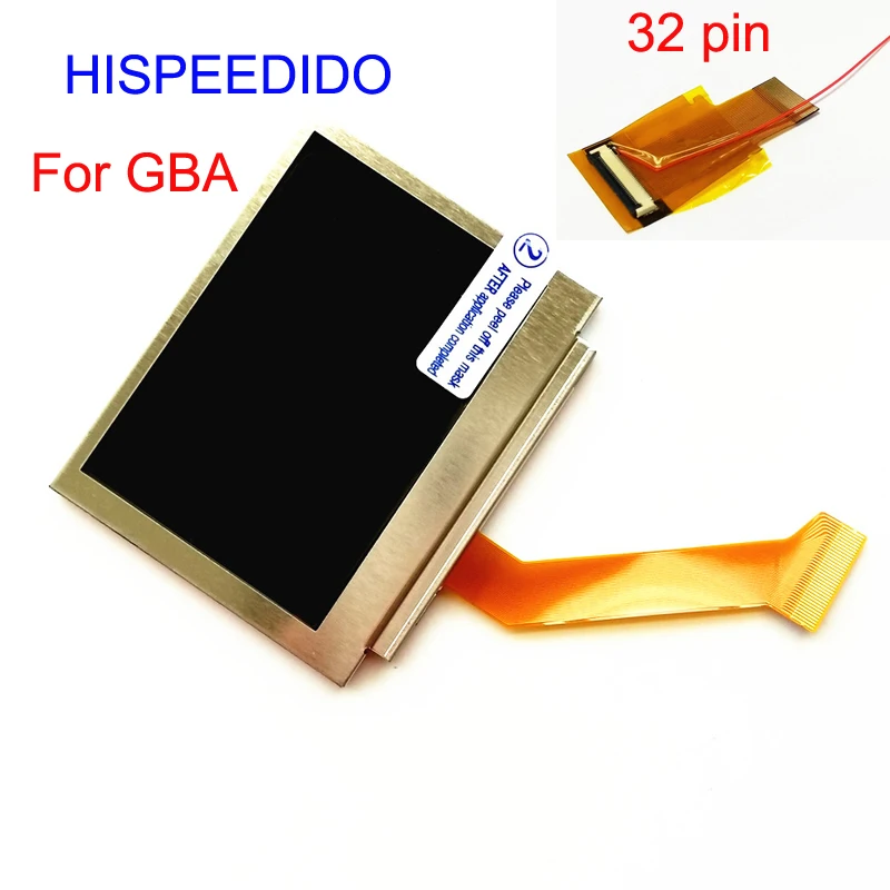 HISPEEDIDO для Nintendo Game Boy Advance SP GBA экран sp ЖК-дисплей освещенная контржурным светом увеличитель яркости AGS-101 с 32 pin 40 контактный гибкий кабель