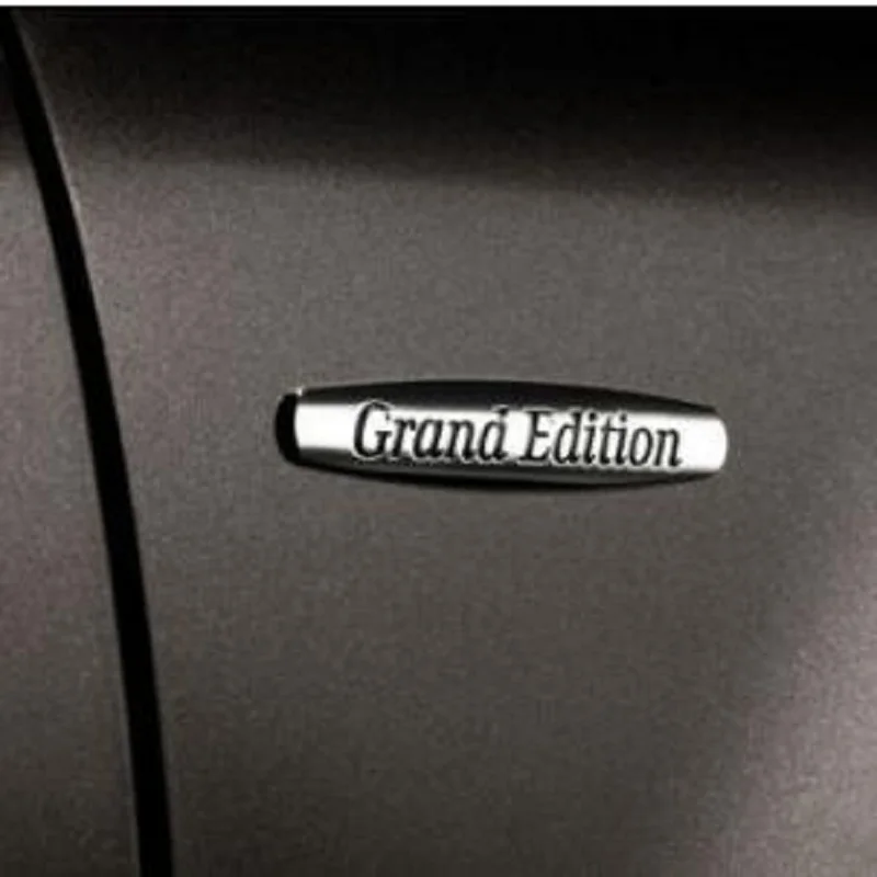 Хромированная буква багажника &quotGrand Edition&quot эмблема значок наклейка подходит для