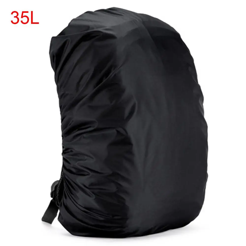 White 35/45L Регулируемый Водонепроницаемый рюкзак с защитой от пыли спортивные дождевик для сумок Портативный Сверхлегкий сумка Защита для отдыха на природе для инструменты Пеший Туризм - Color: White