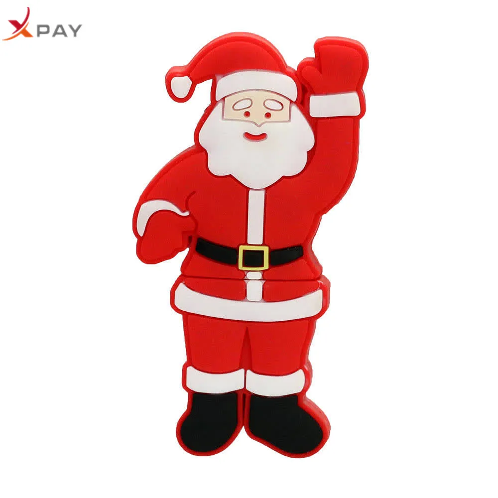 XPAY USB флэш-накопитель 128 ГБ Флешка мультфильм снеговики, елки подарки 64 ГБ 32 ГБ 16 ГБ 8 ГБ 4 ГБ олень Санта Клаус