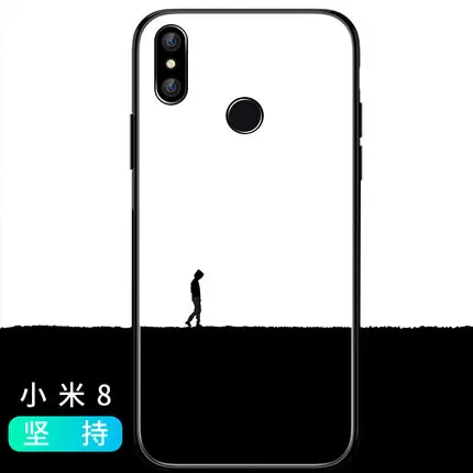 Для Xiaomi mi8 explorer чехол mi8se Чехол 9H анти-Взрывающийся закаленное стекло задняя