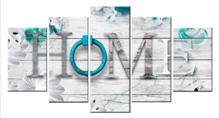 Полностью квадратная Алмазная картина Love Home комбинированная вышивка крестиком