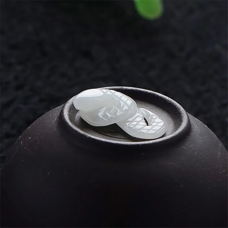 Natural Ms Style Bracelets Classic Pendant Amulet Lucky Jade Accessories Small Snake Jewelry Free Shipping | Украшения и