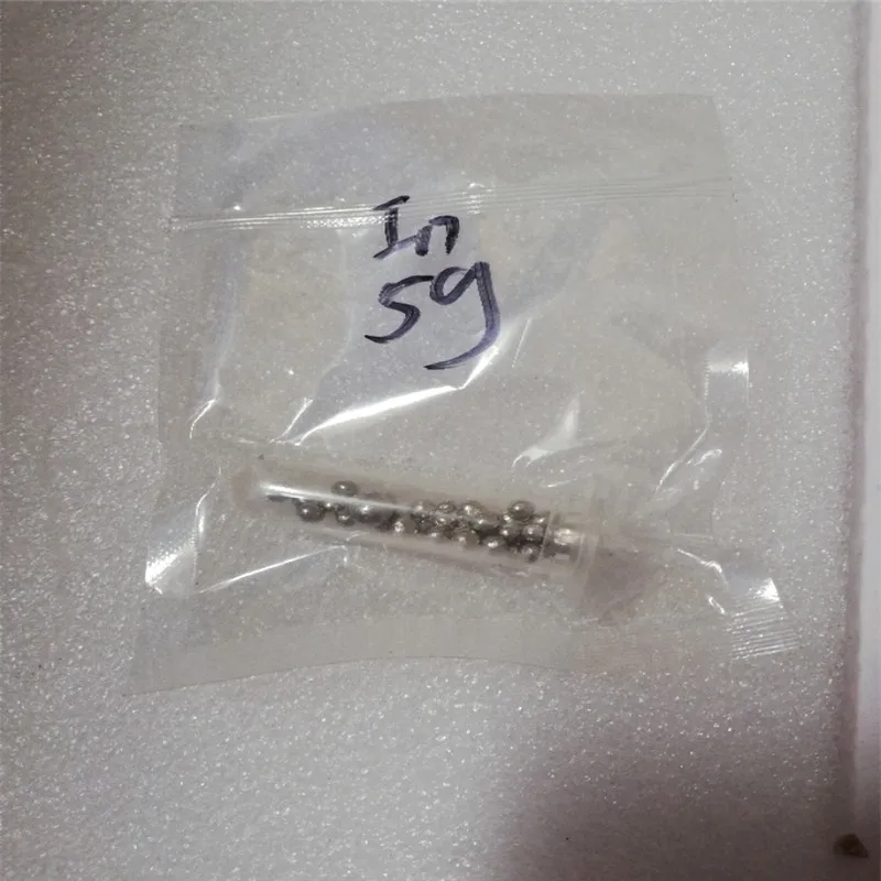 Бесплатная доставка индийские бусины индий редкий металлический элемент 4N5