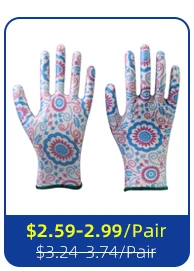 3 пары, защитные рабочие перчатки, GMG, нейлон, спандекс, CE сертифицированные EN388, микротонкие перчатки из пены, нитриловые защитные рабочие перчатки для мужчин