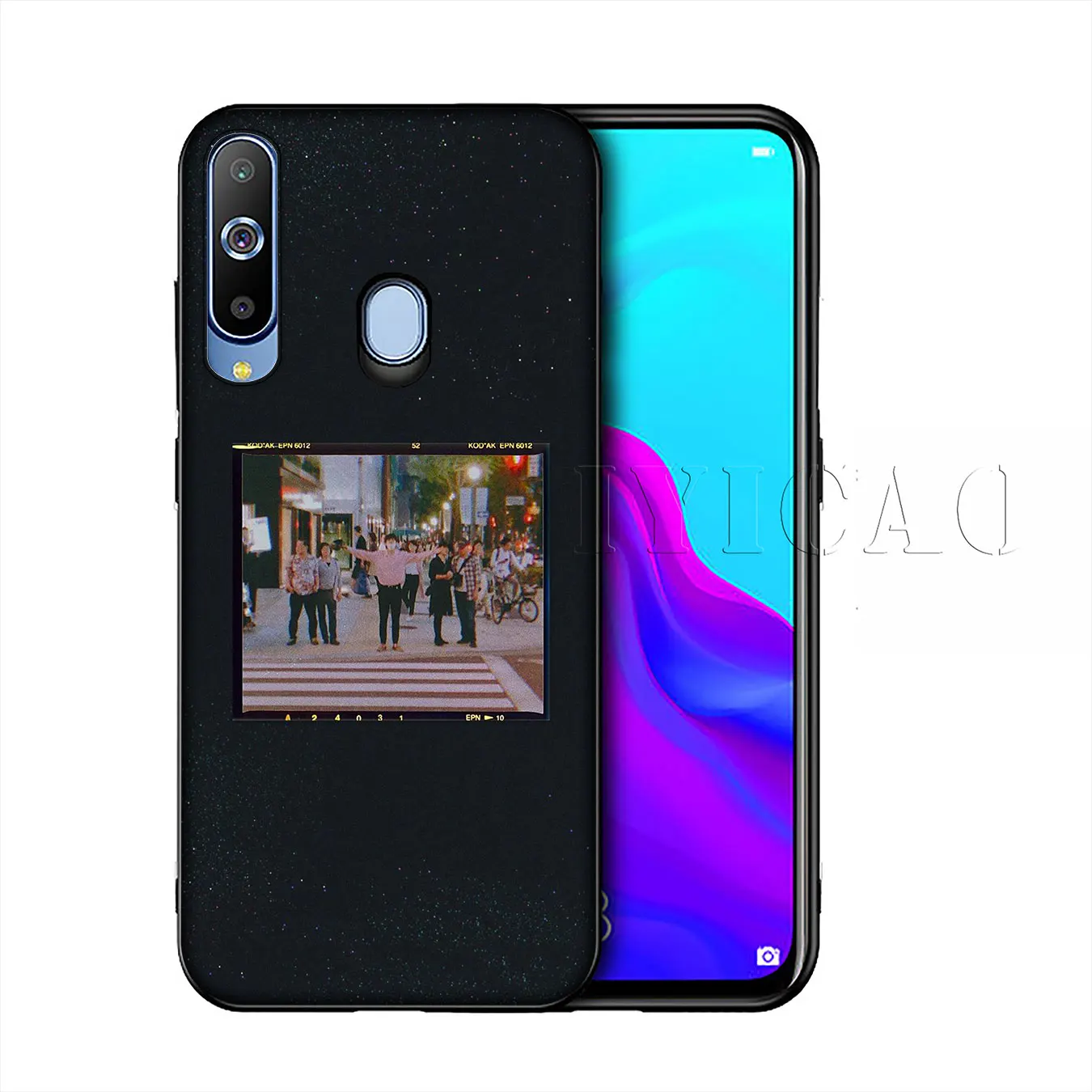 Силиконовый чехол IYICAO для Samsung Galaxy A10 A30 A40 A50 A70 M10 M20 M30 | Мобильные телефоны и