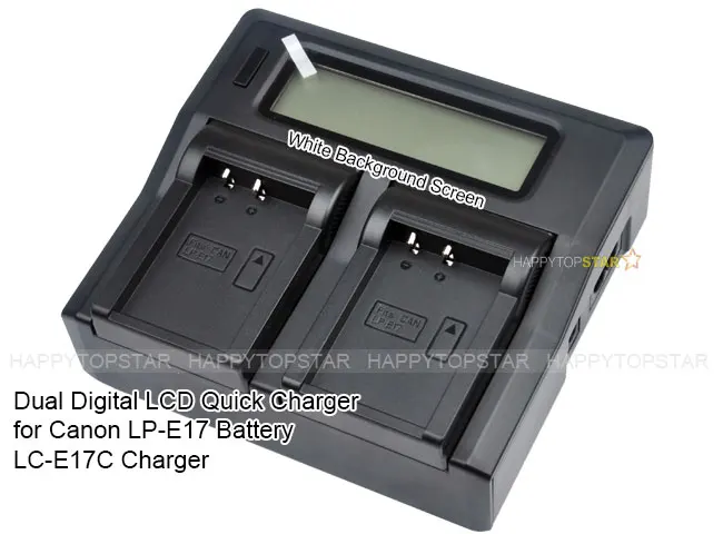 Двойная цифровая ЖК камера для быстрой зарядки Canon|charge canon|battery chargecharger for battery |