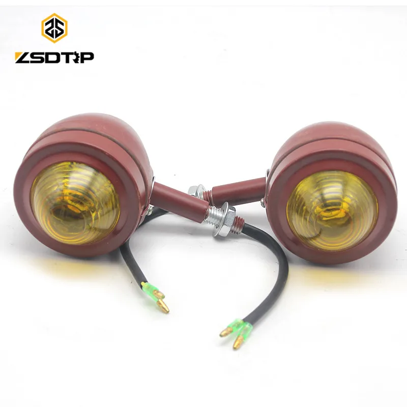 Оригинальный поворотный сигнал ZSDTRP в стиле ретро набор для ремонта используемый