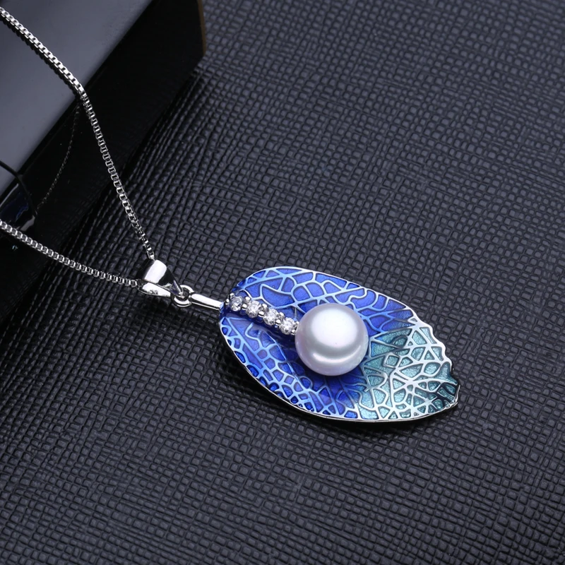 

FENASY Pearl Jewelry wedding engagement jewelry sets Natural Pearl pendant Necklace women party earrings cute earrings