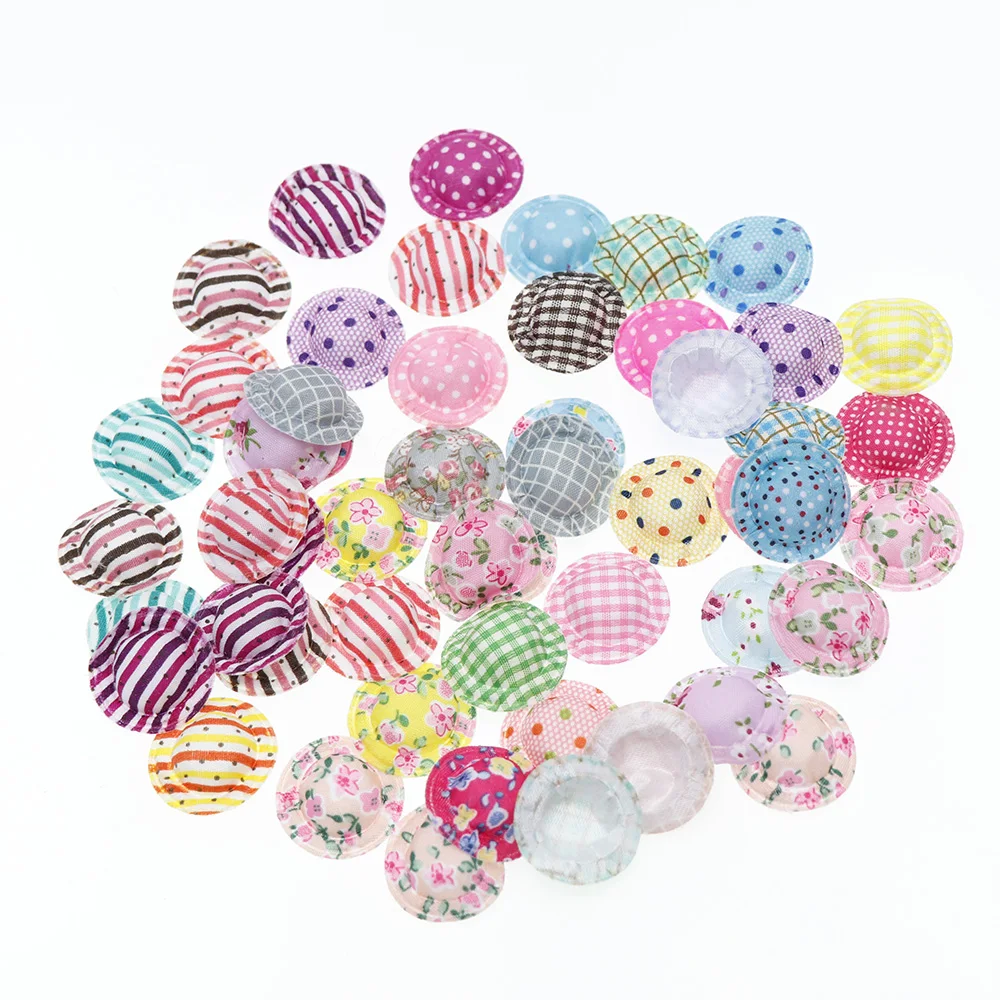 100 шт Разноцветные Рождественские куклы разных стилей игрушки шапка шарики