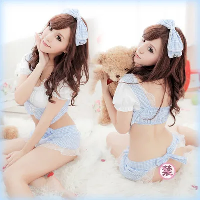 Sexy lingerie Lovely ladies skirt Sexy Lingerie Maid dress uniform temptation cosplay uniforms
