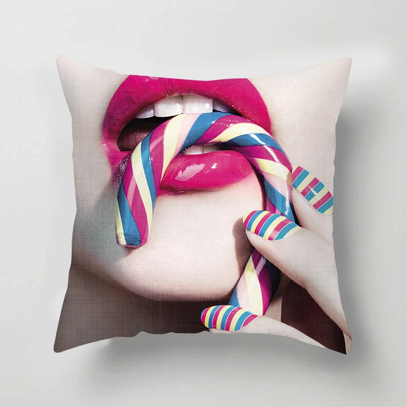 Декоративные наволочки с принтом GNORRIS из полиэстера декоративные для подушки |