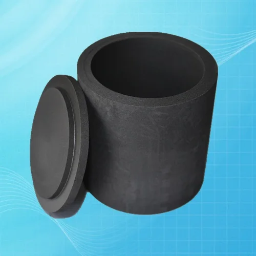 

99.95%Pure Graphite Crucible with Lids /R70* H70mm / Cylindrical Crucible /Graphite Crucible