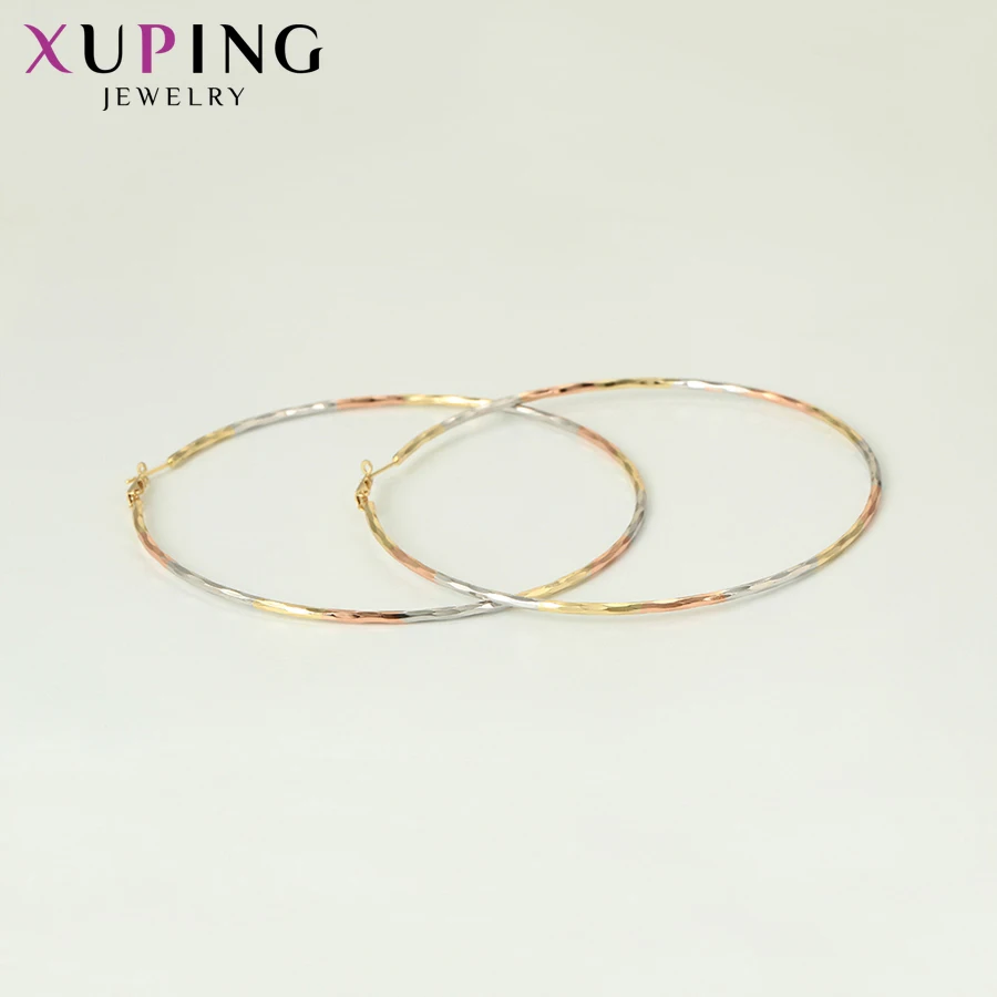 Темпераментные Модные Разноцветные серьги-кольца Xuping для женщин подарки на