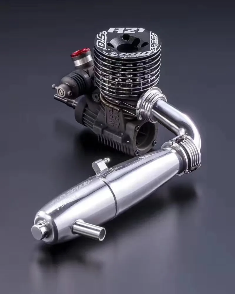 OS SPEED R21 Евро 21 T-2080SC onroad лопатка для масла двигатель с выхлопной трубой комплект 1C400