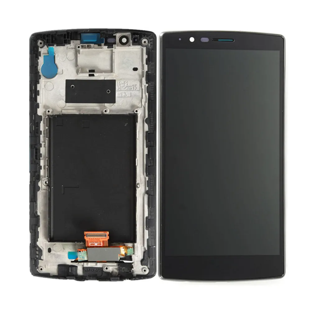 Черный для LG G4 H810 H811 H815 VS986 LS991 ЖК-дисплей аналогово-цифровой преобразователь для сенсорных экранов в сборе