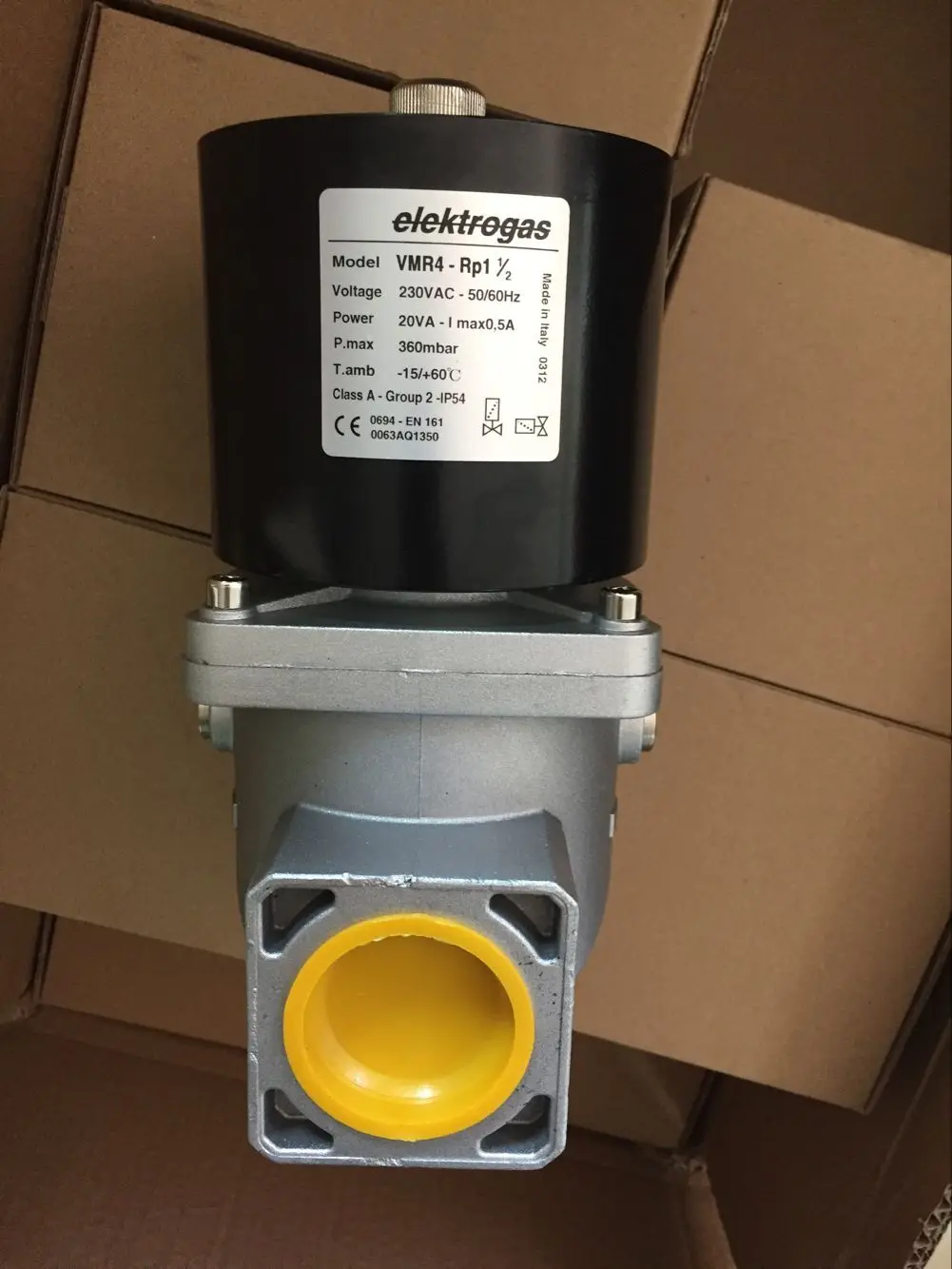 Оригинальный электромагнитный клапан для газа elektrogas VMR6 RP2 DN50 VMR4 Rp1 1/2 DN40