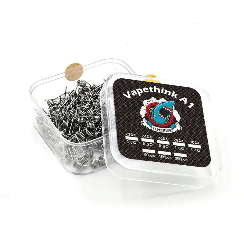 200 шт. оригинальный Vapethink Паровая Акула A1 Восстановленный провод DIY катушка 22ga 24ga