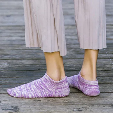 

2 pieces = 1 pairs new summer Japanese national style cotton female sock slippers Pure cotton women socks