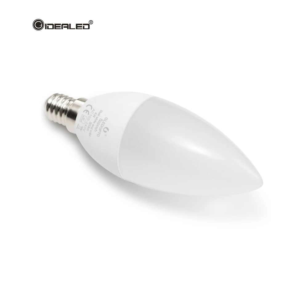 Умная Светодиодная лампа Zigbee hub rgbw/rgbww умное приложение управление затемнением E14