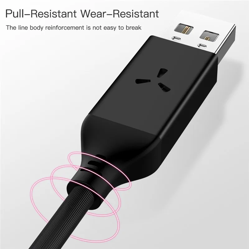 2.4A светящийся usb-кабель быстрой зарядки для huawei samsung Galaxy S10 Note 10 Micro USB type C кабель зарядного устройства для мобильных телефонов