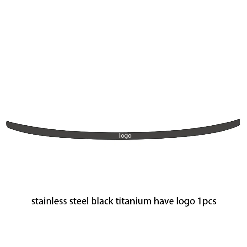 black 1pcs Задняя защитная накладка модифицированный шлейф коробка с двухсторонним движением порог для багажника украшения аксессуары для Lexus NX200 NX300 200 T 300 H - Цвет: black 1pcs