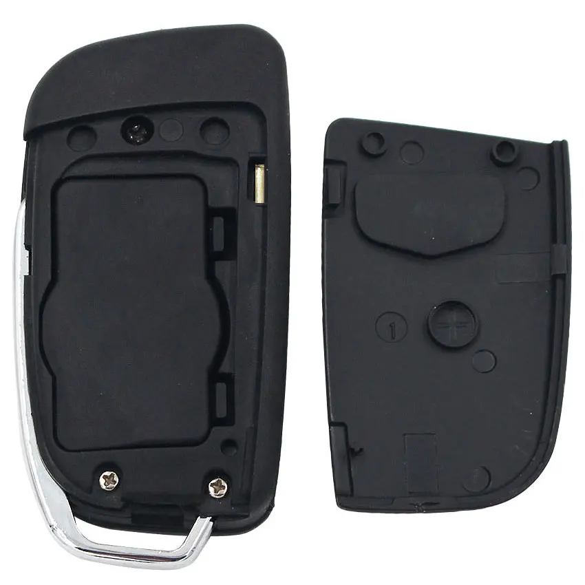 Модифицированный складной дистанционный ключ-чехол с 3 кнопками для FORD Fiesta Mondeo