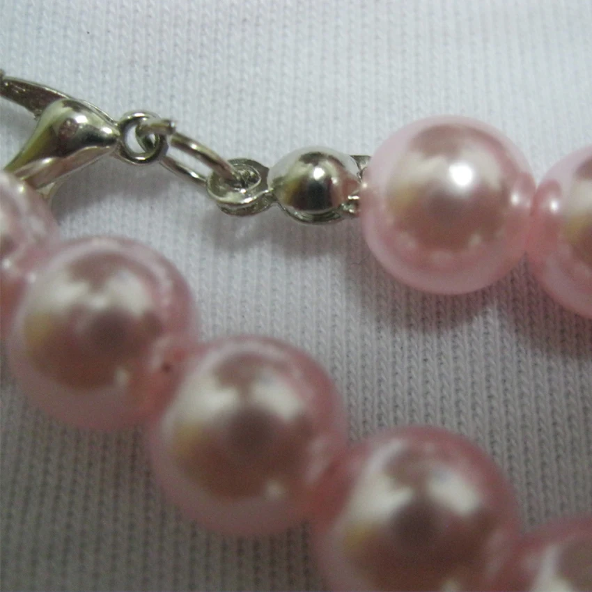 Комплект из колье браслета и ожерелья 8 мм|fashion pearl jewelry sets|pearl setfashion set |