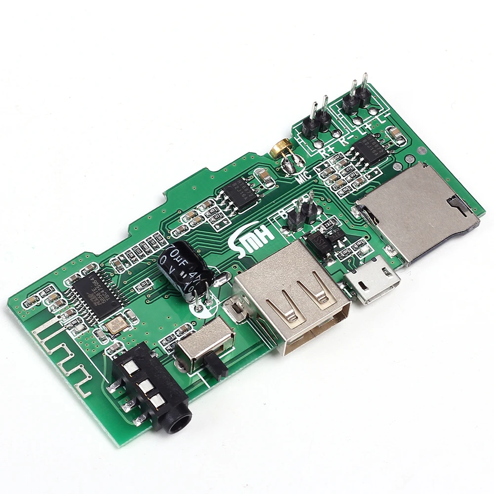 Bluetooth MP3 декодер плата беспроводной аудио приемник модуль плеера поддержка fm