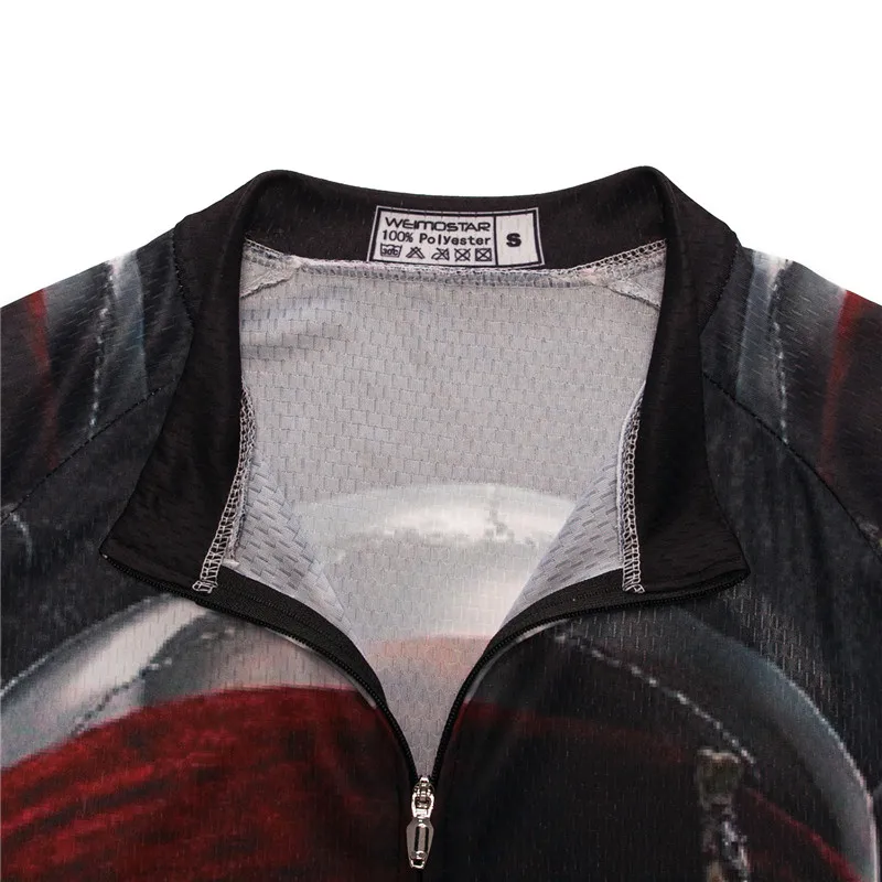 Weimostar пиратский череп Велоспорт Джерси для мужчин лето Pro Team MTB велосипед топ