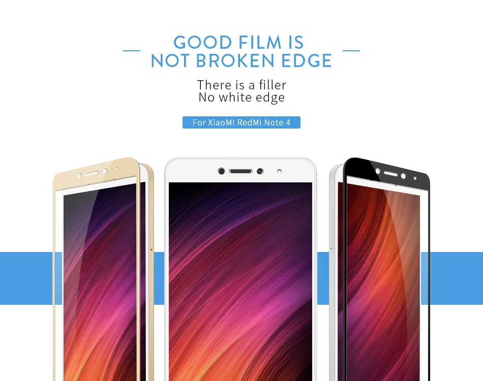 PZOZ, xiaomi redmi note, 4 x, стекло, полное покрытие, основная защита экрана, xiaomi redmi note 4 Pro, закаленное, xiomi redmi note 4x, стекло 2.5D